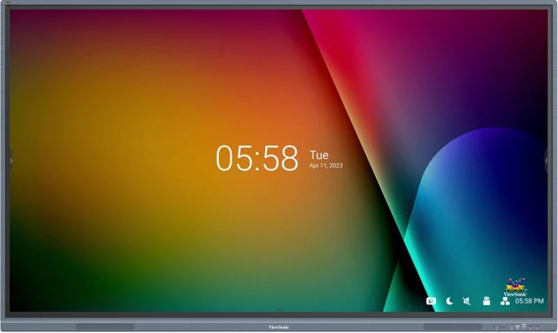 Viewsonic IFP7533-G Signage-Display Interaktiver Flachbildschirm 190,5 cm (75) LCD 350 cd/m² 4K Ultra HD Schwarz Touchscreen Eingebauter Prozessor Android 11 (IFP7533-G) von Viewsonic
