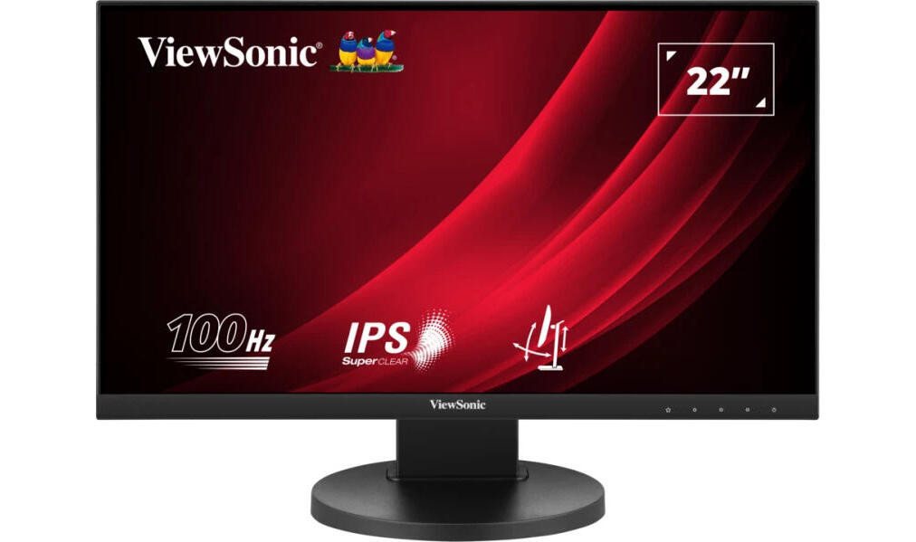 Viewsonic VG2208A-HD LED-Monitor (1.920 x 1.080 Full HD, 5 ms Reaktionszeit, 100 Hz, IPS) von Viewsonic