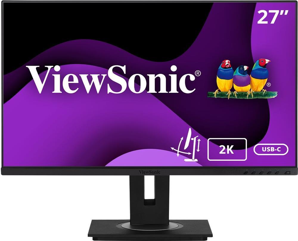 Viewsonic VG2756-2K Computerbildschirm 68,6 cm (27 ) 2560 x 1440 Pixel Full HD LED Schwarz [Energieklasse E] (VG2756-2K) von Viewsonic