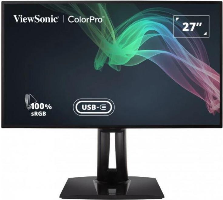 Viewsonic VP2768A-4K Computerbildschirm 68,6 cm (27 ) 3840 x 2160 Pixel 4K Ultra HD LED Schwarz [Energieklasse E] (VP2768A-4K) von Viewsonic