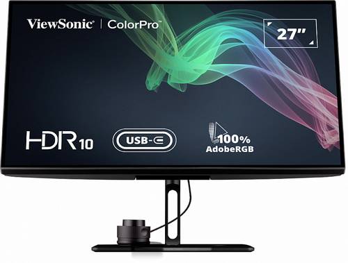 Viewsonic VP2786-4K LED-Monitor EEK F (A - G) 68.6cm (27 Zoll) 3840 x 2160 Pixel 16:9 5 ms USB-B, US von Viewsonic