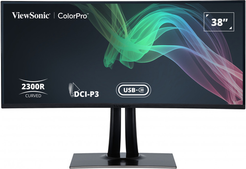 Viewsonic VP3881A Computerbildschirm 96,5 cm (38 ) 3840 x 1600 Pixel Quad HD+ LED Schwarz (VP3881A) von Viewsonic
