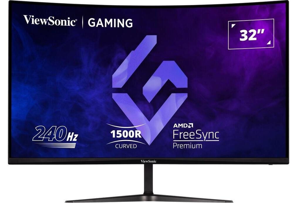 Viewsonic ViewSonic VX3219-PC-MHD Gaming-LED-Monitor (1.920 x 1.080 Full HD, 1 ms Reaktionszeit, 240 Hz, VA Panel) von Viewsonic