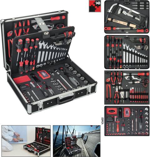 Vigor V2542 Heimwerker Werkzeugkoffer bestückt Vigor V2542 Heimwerker Werkzeugkoffer bestückt von Vigor