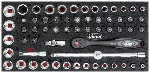 Vigor V4973 Steckschlüsselsatz V4973 von Vigor