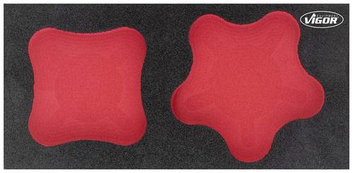 Vigor V5062-L V5062-L Schaumstoffeinlage (L x B) 393mm x 188mm von Vigor