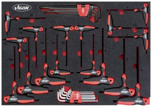 Vigor V5175 Schraubendreher-Set von Vigor