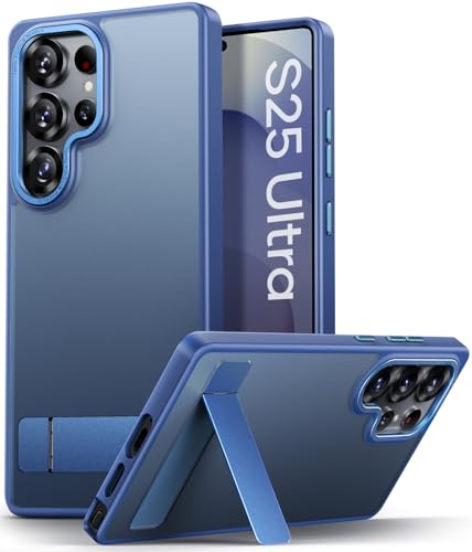 Vihibii für Samsung S25 Ultra Hülle mit Stander，Blue von Vihibii