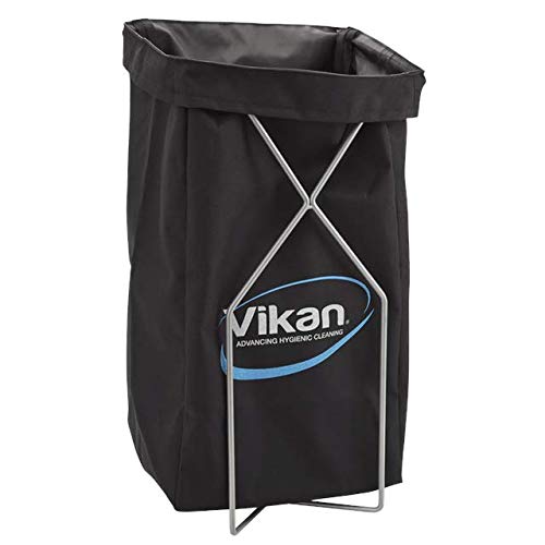 Opbergzak voor COMPACT trolley:polyamide met polyester coating, zwart von Vikan