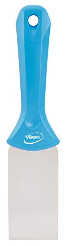 Vikan - Hygiene - Handschaber - Mit Edelstahlklinge - Blau - Schmal von Vikan