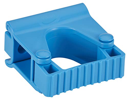 Vikan Hygienische Wandhalterung, Griffbandmodul, blau von Vikan