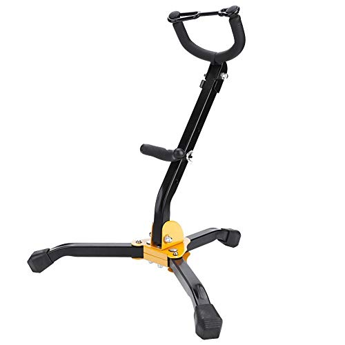 Faltbar Sax Ständer,Vikenar Faltbar Sax Ständer Metall Faltbare Einstellbare Alto Tenor Sax Saxophon-Stativ Faltbar Sax Ständer,Vikenar Faltbar Sax Ständer Metall Faltbare Einstellbare Alto Tenor Sax Saxophon-Stativ von Vikenar