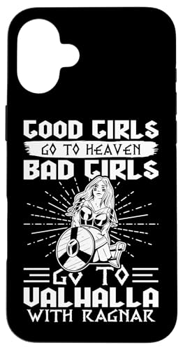 Nordische Mythologie: Bad Girls gehen mit Ragnar nach Walhalla Hülle für iPhone 16 Plus Nordische Mythologie: Bad Girls gehen mit Ragnar nach Walhalla Hülle für iPhone 16 Plus von Viking And Norse Mythology Celtic Designs