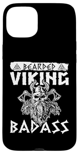 Nordische Mythologie: Bartiger Wikinger Badass Hülle für iPhone 15 Plus von Viking And Norse Mythology Celtic Designs