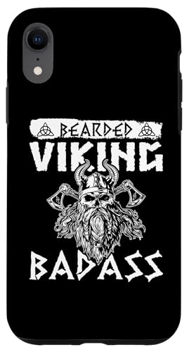 Nordische Mythologie: Bartiger Wikinger Badass Hülle für iPhone XR Nordische Mythologie: Bartiger Wikinger Badass Hülle für iPhone XR von Viking And Norse Mythology Celtic Designs
