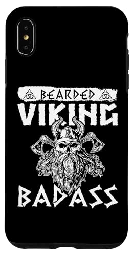 Nordische Mythologie: Bartiger Wikinger Badass Hülle für iPhone XS Max von Viking And Norse Mythology Celtic Designs