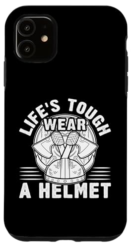 Nordische Mythologie: Das Leben ist hart, tragen Sie einen Helm Hülle für iPhone 11 Nordische Mythologie: Das Leben ist hart, tragen Sie einen Helm Hülle für iPhone 11 von Viking And Norse Mythology Celtic Designs