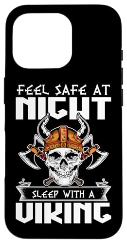 Nordische Mythologie: Fühlen Sie sich nachts sicher, schlafen Sie mit einem Wikinger Hülle für iPhone 16 Pro Nordische Mythologie: Fühlen Sie sich nachts sicher, schlafen Sie mit einem Wikinger Hülle für iPhone 16 Pro von Viking And Norse Mythology Celtic Designs