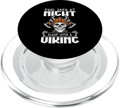 Nordische Mythologie: Fühlen Sie sich nachts sicher, schlafen Sie mit einem Wikinger PopSockets PopGrip für MagSafe Nordische Mythologie: Fühlen Sie sich nachts sicher, schlafen Sie mit einem Wikinger PopSockets PopGrip für MagSafe von Viking And Norse Mythology Celtic Designs