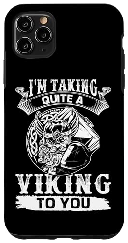 Nordische Mythologie: Ich nehme dir einen ziemlichen Wikinger mit Hülle für iPhone 11 Pro Max Nordische Mythologie: Ich nehme dir einen ziemlichen Wikinger mit Hülle für iPhone 11 Pro Max von Viking And Norse Mythology Celtic Designs