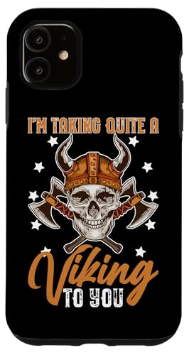 Nordische Mythologie: Ich nehme dir einen ziemlichen Wikinger mit Hülle für iPhone 11 Nordische Mythologie: Ich nehme dir einen ziemlichen Wikinger mit Hülle für iPhone 11 von Viking And Norse Mythology Celtic Designs