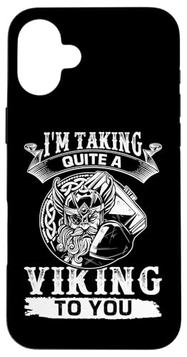 Nordische Mythologie: Ich nehme dir einen ziemlichen Wikinger mit Hülle für iPhone 16 Plus von Viking And Norse Mythology Celtic Designs