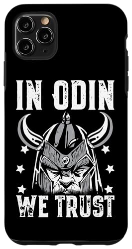 Nordische Mythologie: In Odin vertrauen wir Hülle für iPhone 11 Pro Max von Viking And Norse Mythology Celtic Designs