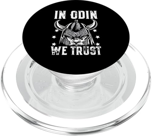Nordische Mythologie: In Odin vertrauen wir PopSockets PopGrip für MagSafe Nordische Mythologie: In Odin vertrauen wir PopSockets PopGrip für MagSafe von Viking And Norse Mythology Celtic Designs