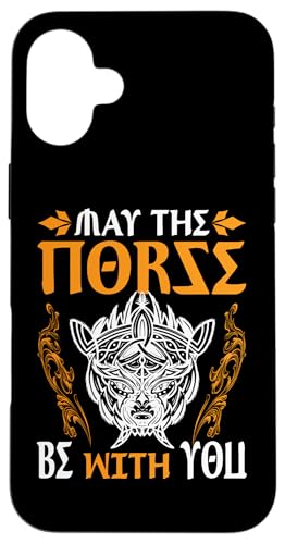 Nordische Mythologie: Mögen die Norden mit dir sein Hülle für iPhone 16 Plus Nordische Mythologie: Mögen die Norden mit dir sein Hülle für iPhone 16 Plus von Viking And Norse Mythology Celtic Designs