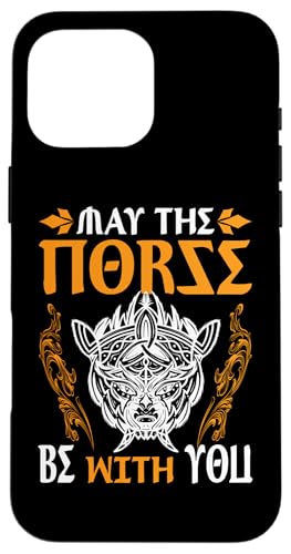 Nordische Mythologie: Mögen die Norden mit dir sein Hülle für iPhone 16 Pro Max Nordische Mythologie: Mögen die Norden mit dir sein Hülle für iPhone 16 Pro Max von Viking And Norse Mythology Celtic Designs