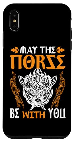 Nordische Mythologie: Mögen die Norden mit dir sein Hülle für iPhone XS Max von Viking And Norse Mythology Celtic Designs