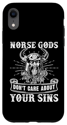 Nordische Mythologie: Nordische Götter kümmern sich nicht um Ihre Sünden Hülle für iPhone XR Nordische Mythologie: Nordische Götter kümmern sich nicht um Ihre Sünden Hülle für iPhone XR von Viking And Norse Mythology Celtic Designs