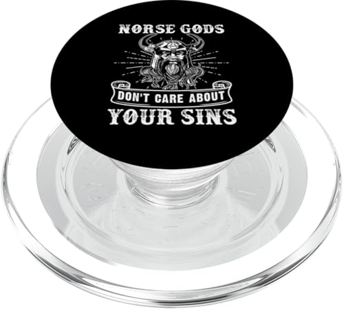 Nordische Mythologie: Nordische Götter kümmern sich nicht um Ihre Sünden PopSockets PopGrip für MagSafe Nordische Mythologie: Nordische Götter kümmern sich nicht um Ihre Sünden PopSockets PopGrip für MagSafe von Viking And Norse Mythology Celtic Designs