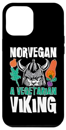 Nordische Mythologie: Norvegan - Ein vegetarischer Wikinger Hülle für iPhone 12 Pro Max von Viking And Norse Mythology Celtic Designs