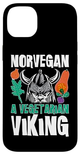 Nordische Mythologie: Norvegan - Ein vegetarischer Wikinger Hülle für iPhone 14 Plus von Viking And Norse Mythology Celtic Designs