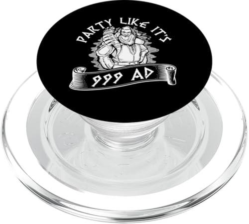 Nordische Mythologie: Party Like It's 999 n. Chr PopSockets PopGrip für MagSafe Nordische Mythologie: Party Like It's 999 n. Chr PopSockets PopGrip für MagSafe von Viking And Norse Mythology Celtic Designs