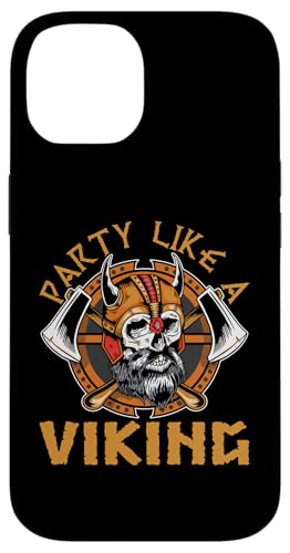 Nordische Mythologie: Party wie ein Wikinger Hülle für iPhone 14 Nordische Mythologie: Party wie ein Wikinger Hülle für iPhone 14 von Viking And Norse Mythology Celtic Designs