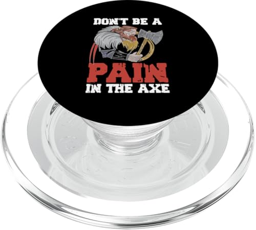 Nordische Mythologie: Sei kein Schmerz in der Axt PopSockets PopGrip für MagSafe von Viking And Norse Mythology Celtic Designs