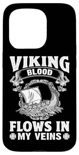 Nordische Mythologie: Wikingerblut fließt in meine Adern Hülle für iPhone 15 Pro von Viking And Norse Mythology Celtic Designs