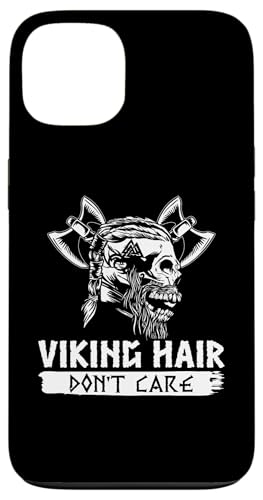 Nordische Mythologie: Wikingerhaar kümmert sich nicht Hülle für iPhone 13 von Viking And Norse Mythology Celtic Designs