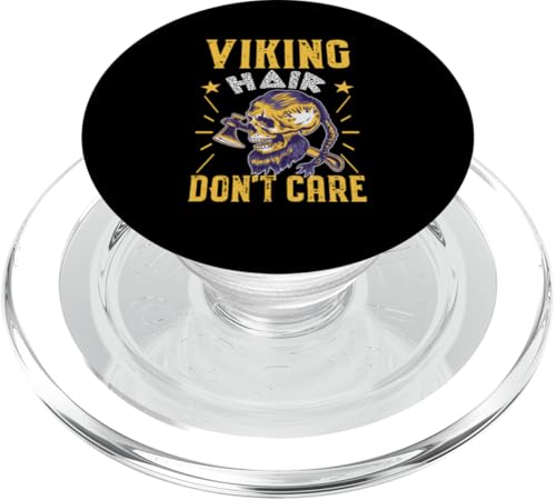 Nordische Mythologie: Wikingerhaar kümmert sich nicht PopSockets PopGrip für MagSafe Nordische Mythologie: Wikingerhaar kümmert sich nicht PopSockets PopGrip für MagSafe von Viking And Norse Mythology Celtic Designs