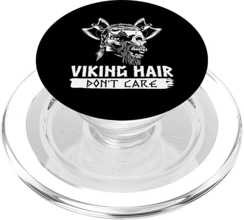 Nordische Mythologie: Wikingerhaar kümmert sich nicht PopSockets PopGrip für MagSafe Nordische Mythologie: Wikingerhaar kümmert sich nicht PopSockets PopGrip für MagSafe von Viking And Norse Mythology Celtic Designs