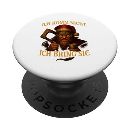 Ich bring die Stimmung – Wikinger Weihnachtsdesign PopSockets Klebender PopGrip Ich bring die Stimmung – Wikinger Weihnachtsdesign PopSockets Klebender PopGrip von Viking Collection by C.B.L