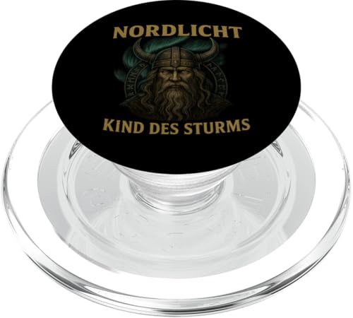 Nordlicht – Kind des Sturms PopSockets PopGrip für MagSafe von Viking Collection by C.B.L