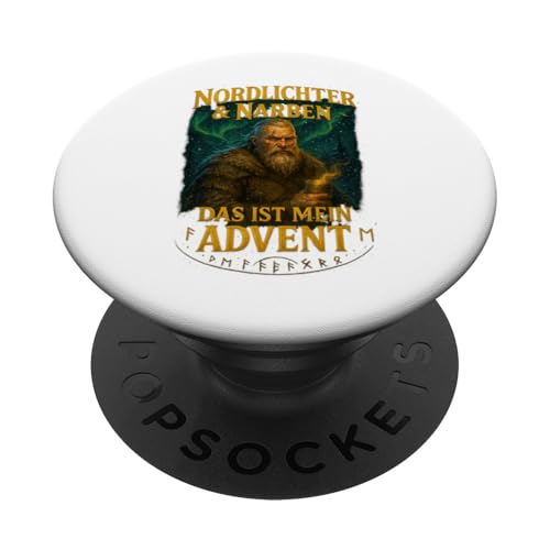 Nordlichter & Narben – Mein Advent Design PopSockets Klebender PopGrip Nordlichter & Narben – Mein Advent Design PopSockets Klebender PopGrip von Viking Collection by C.B.L