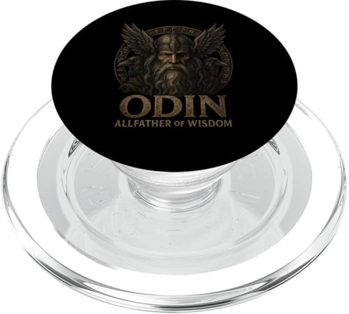ODIN – Allfather of Wisdom | Nordischer Wikinger-Gott PopSockets PopGrip für MagSafe von Viking Collection by C.B.L
