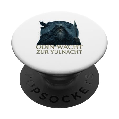 Odin wacht zur Yulnacht Wikinger Weihnachten Design PopSockets Klebender PopGrip Odin wacht zur Yulnacht Wikinger Weihnachten Design PopSockets Klebender PopGrip von Viking Collection by C.B.L