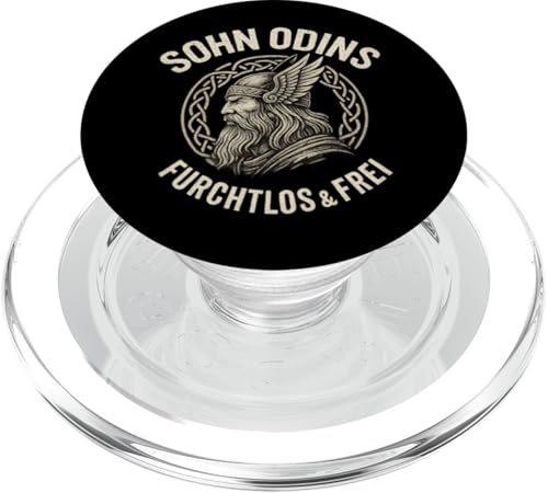 Sohn Odins – Furchtlos & Frei | Nordisches Wikinger PopSockets PopGrip für MagSafe Sohn Odins – Furchtlos & Frei | Nordisches Wikinger PopSockets PopGrip für MagSafe von Viking Collection by C.B.L