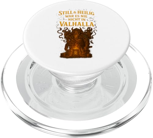Still & heilig? Nicht in Valhalla – Yule Design PopSockets PopGrip für MagSafe Still & heilig? Nicht in Valhalla – Yule Design PopSockets PopGrip für MagSafe von Viking Collection by C.B.L