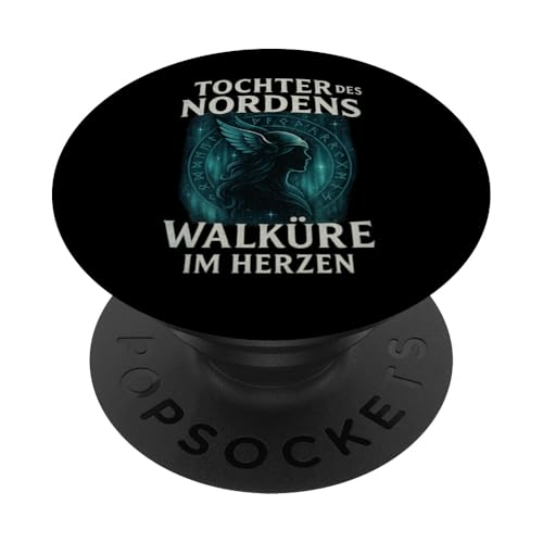Tochter des Nordens – Walküre im Herzen PopSockets Klebender PopGrip Tochter des Nordens – Walküre im Herzen PopSockets Klebender PopGrip von Viking Collection by C.B.L
